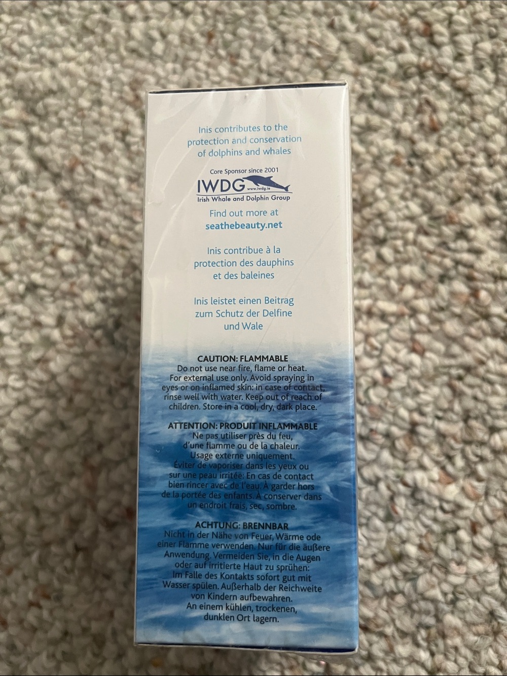 Inis The Energy of the Sea Cologne Spray – Blue - Picture 2 of 5